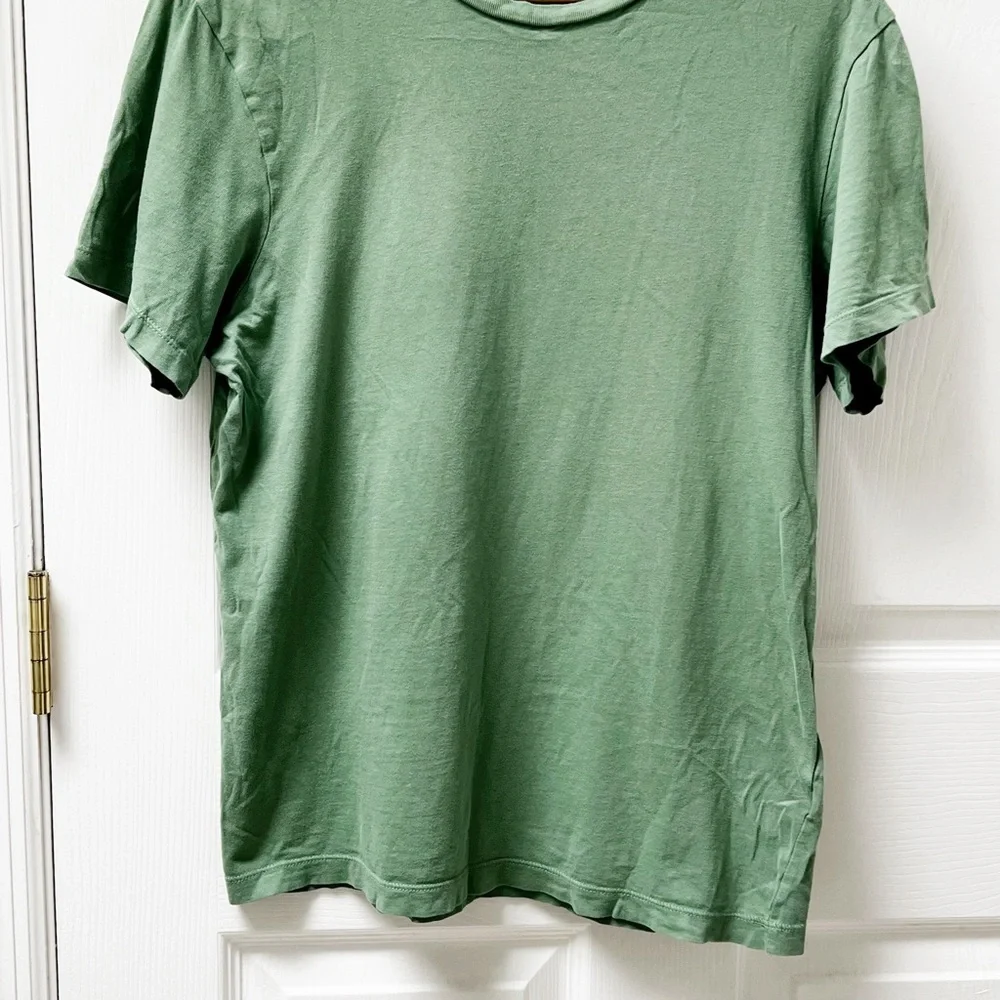J. Crew Mens Essential Tee Short Sleeve in Green